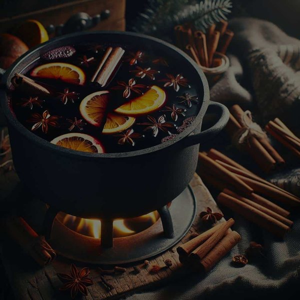 What's the Key to a Warm and Inviting Mulled Wine with Spices and Citrus?