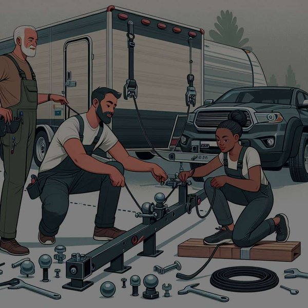 How to Set Up a Weight Distribution Hitch for Safe Trailer Towing?