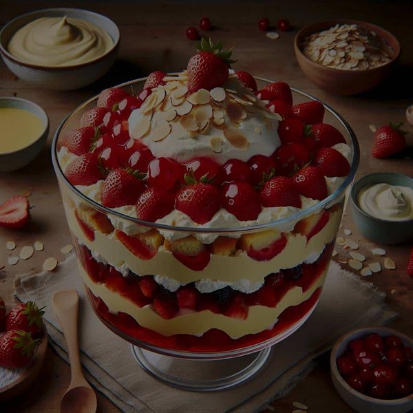 Can You Prepare a Traditional British Sherry Trifle with Layers of Flavor?