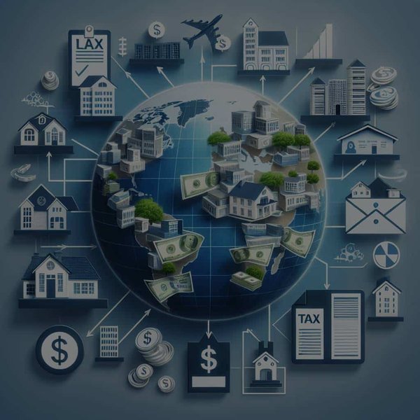 How Can Real Estate Investments Be Leveraged for Tax Benefits in International Markets?