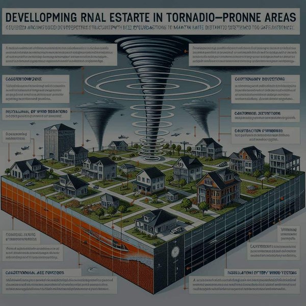 What Are the Considerations for Developing Real Estate in Tornado-Prone Areas?